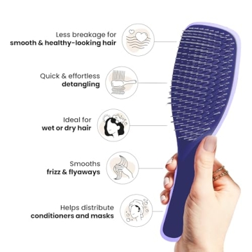 Tangle Teezer Ultimate Detangler Hairbrush for All Hair Types