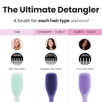 Tangle Teezer Ultimate Detangler Hairbrush for All Hair Types