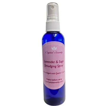 Reiki Charged White Sage Smudge Spray with Lavender - 4 oz