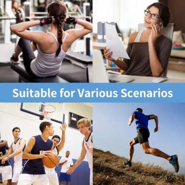 Ice Pack Wrap for Injuries, 2 Reusable Hot Cold Packs Alleviate Surgery Recovery, Joint Pain, Muscle Soreness and Inflammation - Adjustable & Flexible Therapy for Knees, Back, Elbows, Wrists and Legs