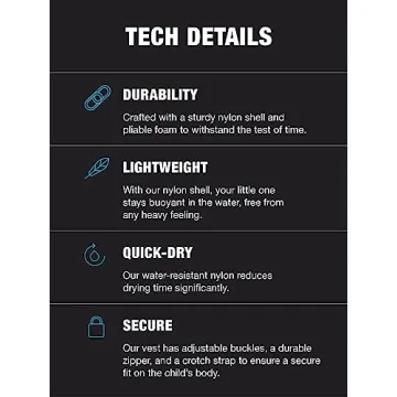 HyperLite Elite Child Life Jacket for Safe Water Adventures