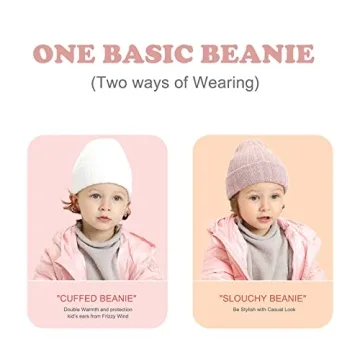Warm Newborn Baby Wool Hat Set for Fashionable Kids