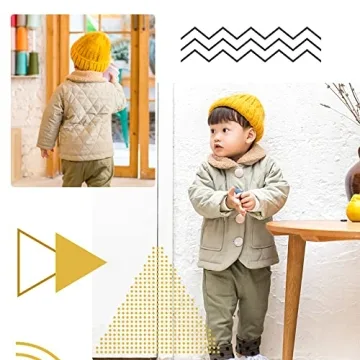 Warm Newborn Baby Wool Hat Set for Fashionable Kids