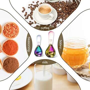 Durable Stainless Steel Coffee Scoop Set for Every Kitchen