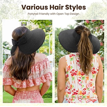 Stylish Summer Sun Visor Hat for Women – UV Protection
