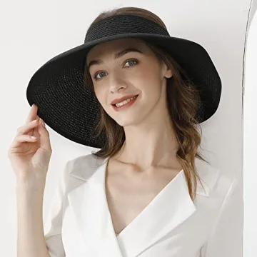 Stylish Summer Sun Visor Hat for Women – UV Protection