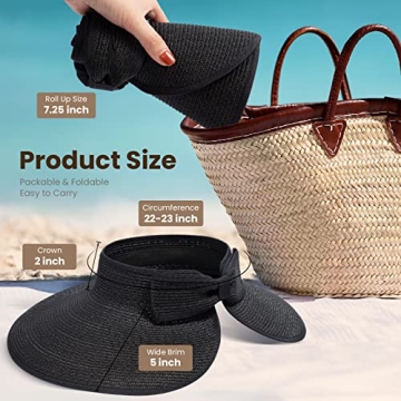 Stylish Summer Sun Visor Hat for Women – UV Protection