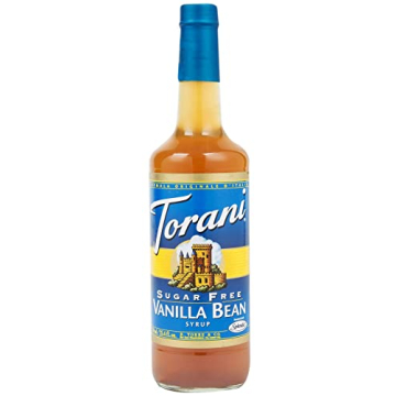 Torani Sugar Free Vanilla Bean Syrup 750 mL - Guilt-Free Flavor
