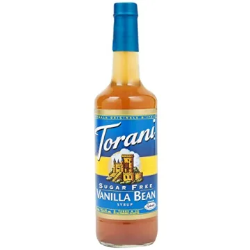 Torani Sugar Free Vanilla Bean Syrup 750 mL - Guilt-Free Flavor