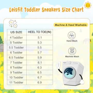 LeIsfIt Toddler Girls Boys Shoes Lightweight Sneakers Tennis Shoes Kids Slip on Shoes Breathable Barefoot Shoes Color Size 7