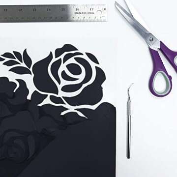 Siser EasyWeed Matte Navy Blue HTV 11.8"x5ft Roll