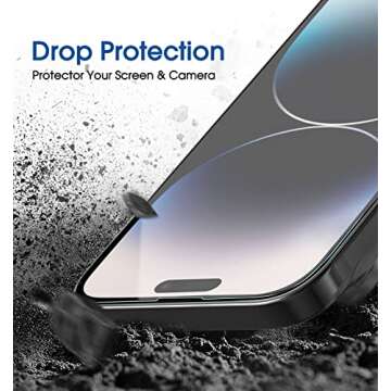 amFilm OneTouch Screen Protector for iPhone 14 Pro Max