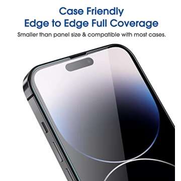 amFilm OneTouch Screen Protector for iPhone 14 Pro Max