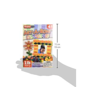 Roylco Colored Assorted Noodles - Creative Crafting