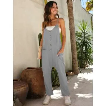 Stylish DEEP SELF Sleeveless Jumpsuit for Women