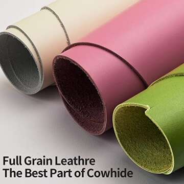 Bqepe Leather Key Fob Cover for Honda Models (White)