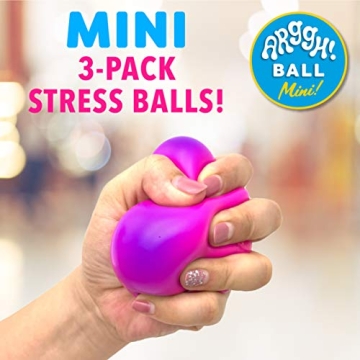 Power Your Fun Arggh Mini Stress Balls - Color Changing Trio