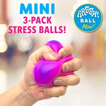 Power Your Fun Arggh Mini Stress Balls - Color Changing Trio
