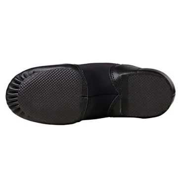 Stelle Jazz Shoes Unisex Leather Slip-On for Kids