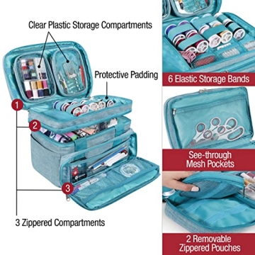 SINGER Sewing Accessories Organizer Bag - Portable Craft Storage