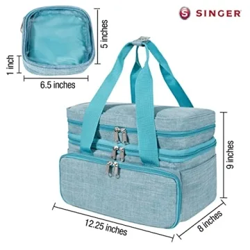 SINGER Sewing Accessories Organizer Bag - Portable Craft Storage