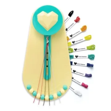 Create Joyful Memories with My Friendship Bracelet Maker® | 20 Colorful Threads, Craft Kit for Kids...