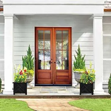 Stylish Trenton Gifts Chippendale Planters - Set of 2