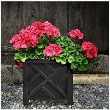 Stylish Trenton Gifts Chippendale Planters - Set of 2