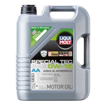 LIQUI MOLY Special Tec AA SAE 0W-16 | 5 L | Fully synthetic engine oil | SKU: 20328