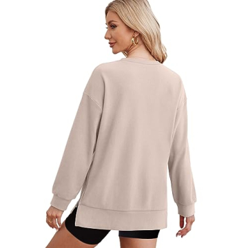Trendy Oversized Crewneck Sweatshirt for Women