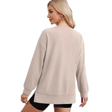 Trendy Oversized Crewneck Sweatshirt for Women