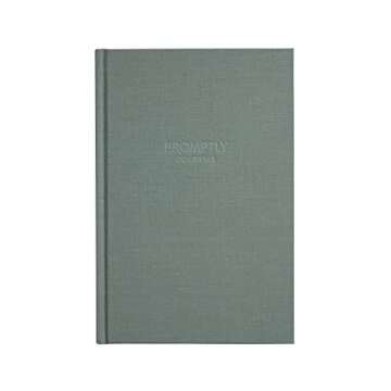 Promptly Journals, Our Love Story Volume 1: Day 1 to 20th Anniversary (Grey, Linen) | Couples Journa...