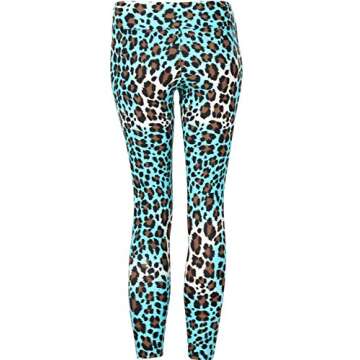 Liquido, Women's Leggings, Sweet Crazy Wild Pattern, Medium