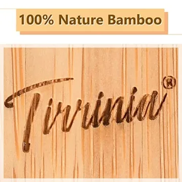 Tirrinia Portable Wine Picnic Table, Ideal Wine Gift for Women Men, Small Folding Outdoor Picnic & Cheese Tray with 2 Wine Glasses Holder for Camping, Park, Beach, Garden, Concerts