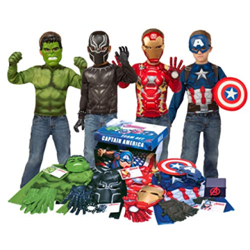 Imagine by Rubie's Marvel Avengers Play Trunk with Iron Man, Captain America, Hulk, Black Panther Co...