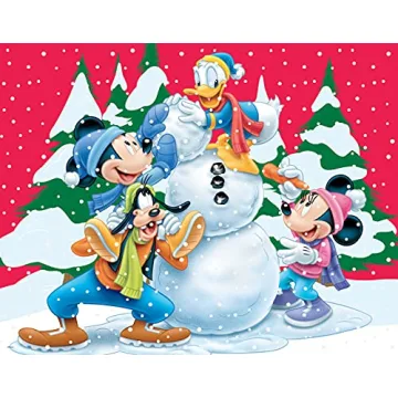 Ceaco Disney Holiday Fun 5 in 1 Multipack Jigsaw Puzzles