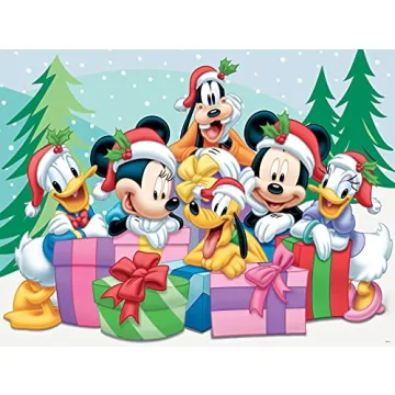 Ceaco Disney Holiday Fun 5 in 1 Multipack Jigsaw Puzzles