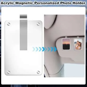 Stylish 2Pcs Car Picture Holder for Memorable Photos