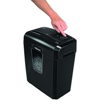 Fellowes 8MC5 8-Sheet Micro-Cut Personal Home Office Paper Shredder