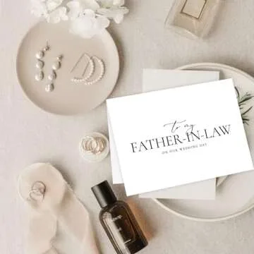 Elegant Wedding Cards for Parents-in-Law - Set of 2