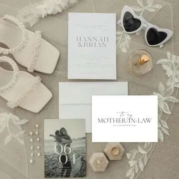 Elegant Wedding Cards for Parents-in-Law - Set of 2