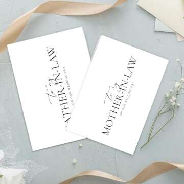 Elegant Wedding Cards for Parents-in-Law - Set of 2