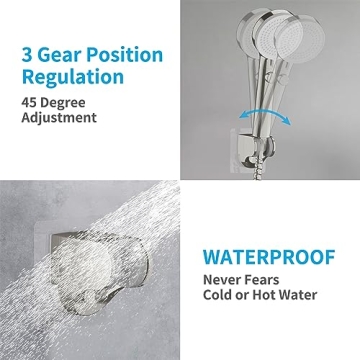 KAIYING Adjustable Handheld Shower Head Holder for All