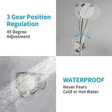 KAIYING Adjustable Handheld Shower Head Holder for All