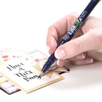 Fudenosuke Brush Pen - Soft Tip for Art & Calligraphy