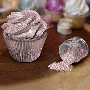 Bakell Rose Gold Tinker Dust Edible Glitter for Food and Drinks