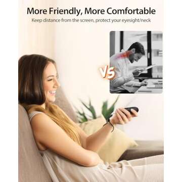 [#1 Magnetic Tech] Remote Control Page Turner for Kindle Paperwhite with Wrist Strap, 2-in-1 Kindle Accessories for iPhone, iPad, Camera Video Record & Shutter Selfie,Ideal Valentine’s Gift