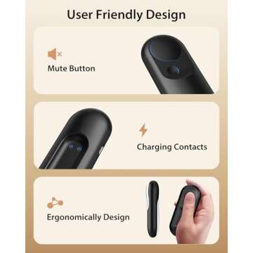 [#1 Magnetic Tech] Remote Control Page Turner for Kindle Paperwhite with Wrist Strap, 2-in-1 Kindle Accessories for iPhone, iPad, Camera Video Record & Shutter Selfie,Ideal Valentine’s Gift