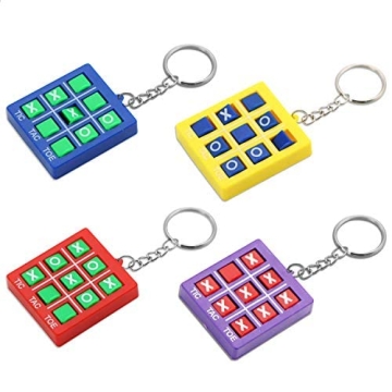 JOYIN Tic-Tac-Toe Keychains Set for Valentines Day Gifts