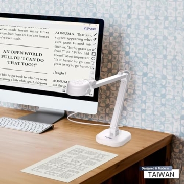 INSWAN INS-1 USB Document Camera for Clear Displays